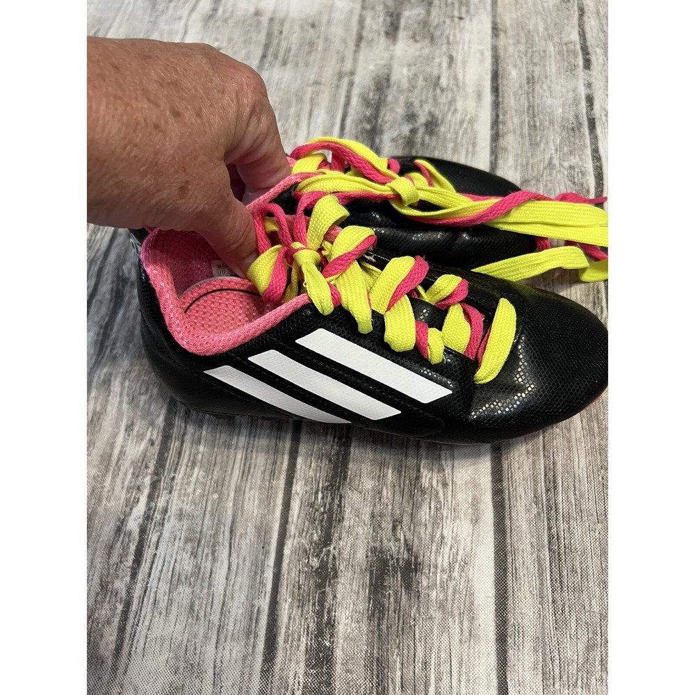 Adidas Youth Soccer Cleats Black youth size‎ 13K - Picture 4 of 10